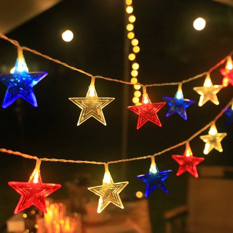 Led Fairy String Lights - Guirlande lumineuse LED 3 couleurs, blanc