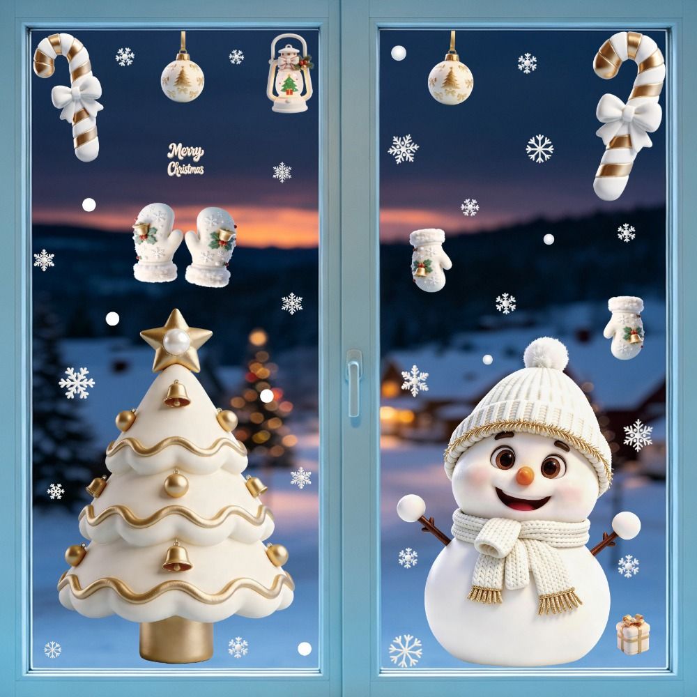 Autocollants électrostatiques  - Snowflake Window Decal avis et prix