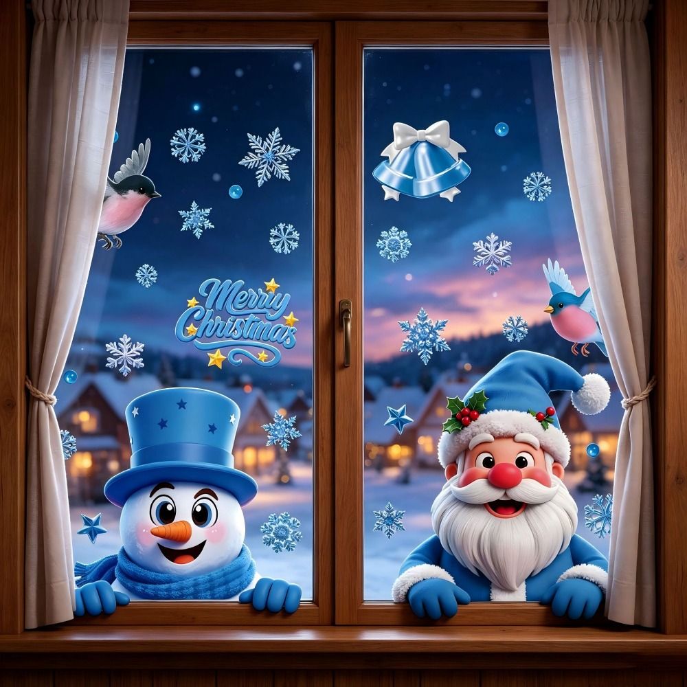 Autocollants électrostatiques  - Snowflake Window Decal avis et prix
