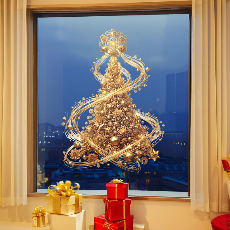 Autocollant de Noël élégant po - Snowflake Window Decal avis et prix