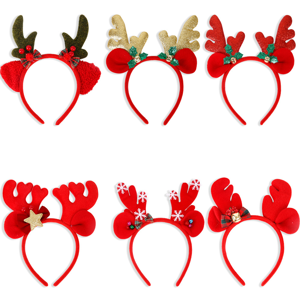 Joyeux noël bandeau bois de re - Reindeer Antlers Headband avis et prix